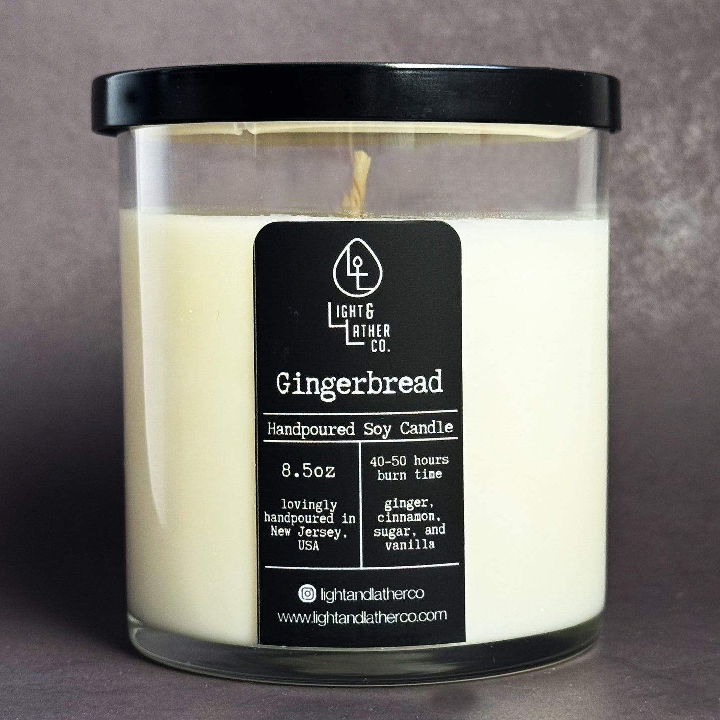 Gingerbread Soy Candle