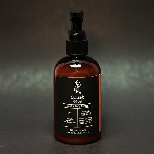 Sunset Glow Handcrafted Lotion